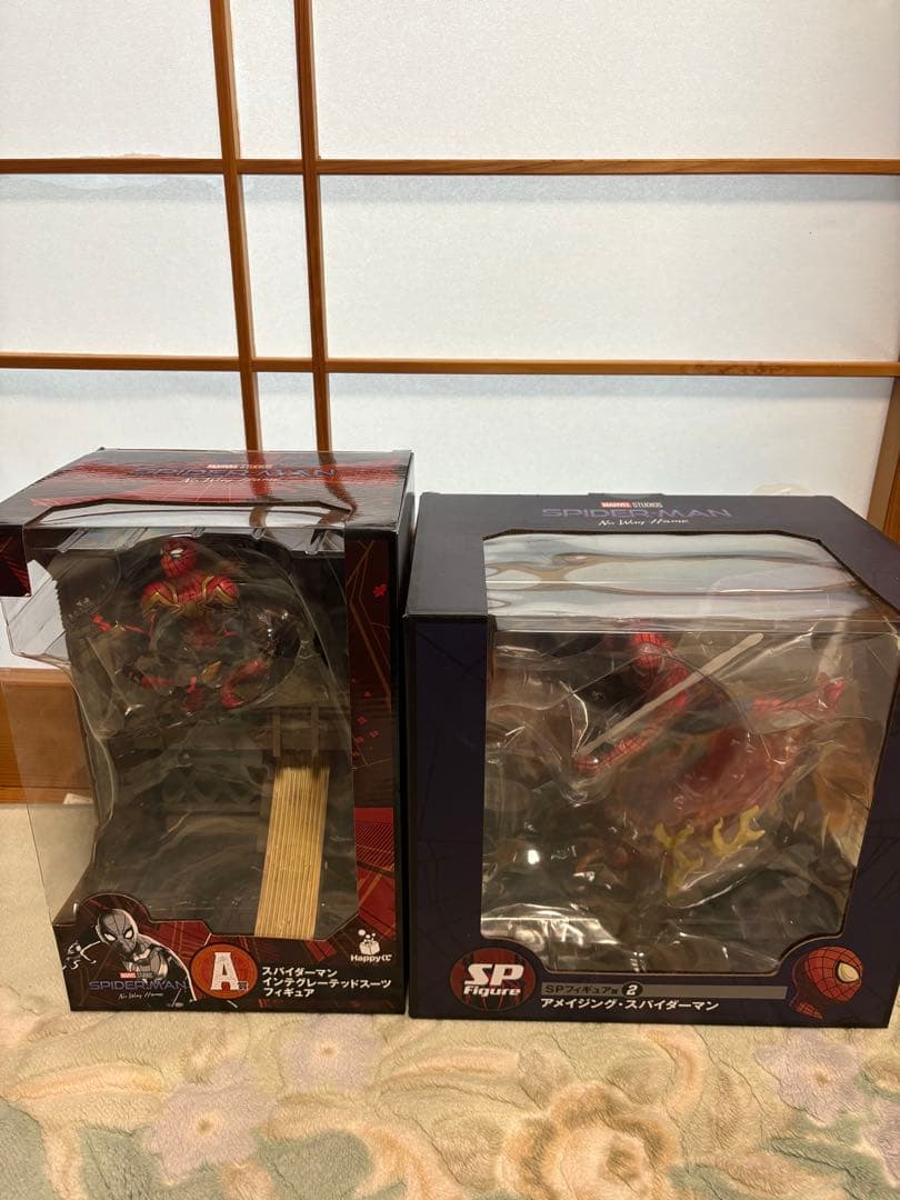 スパイダーマン フィギュア ハッピーくじ未開封A.sp賞 最終値下げ】MARVEL スパイダーマン Happyくじ Last賞 - メルカリ