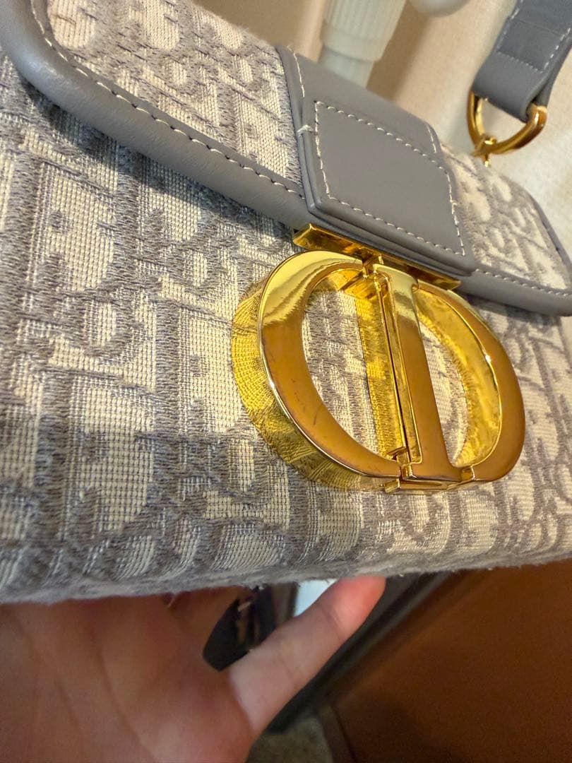 Christian Dior ショルダーバッグ グレー