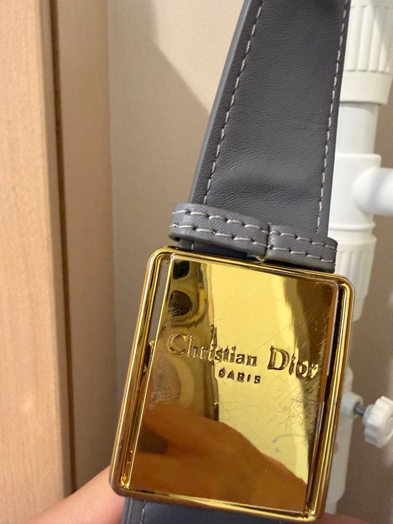 Christian Dior ショルダーバッグ グレー