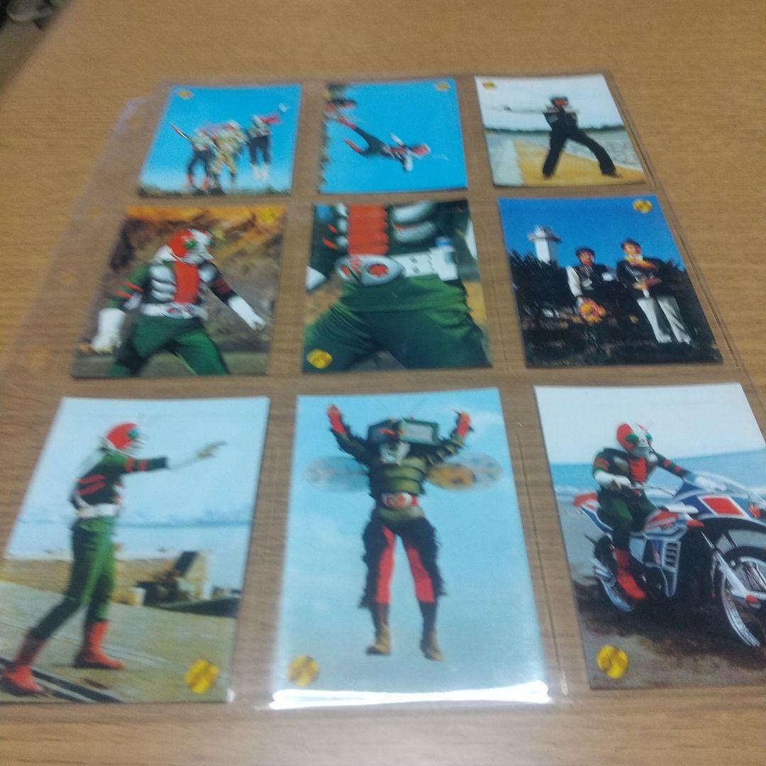 舎人ライナー カルビー 仮面ライダーV3 復刻カード 72枚コンプセット