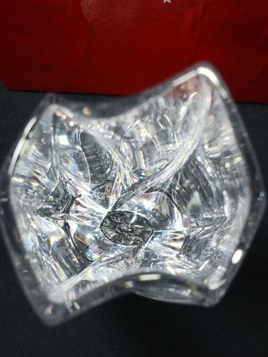 バカラ Baccarat ジベルニー20cmフラワーベース未使用 花瓶 一輪挿し