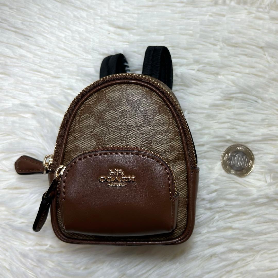 最終価格！希少COACH モノグラム ミニケース　キーリング　チャーム