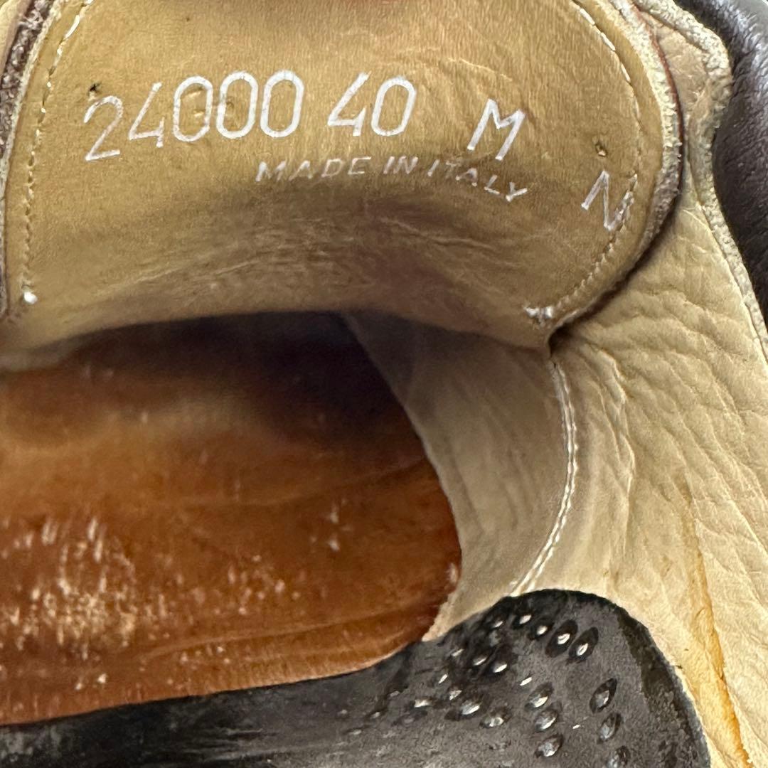 SCRPA チロリアンブーツ レザー イタリア製 25.0㎝〜25.5㎝