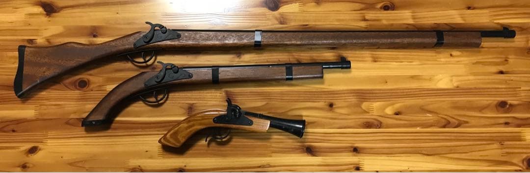 年代物　東京ディズニーランド　カリブの海賊　ライフル/銃3点