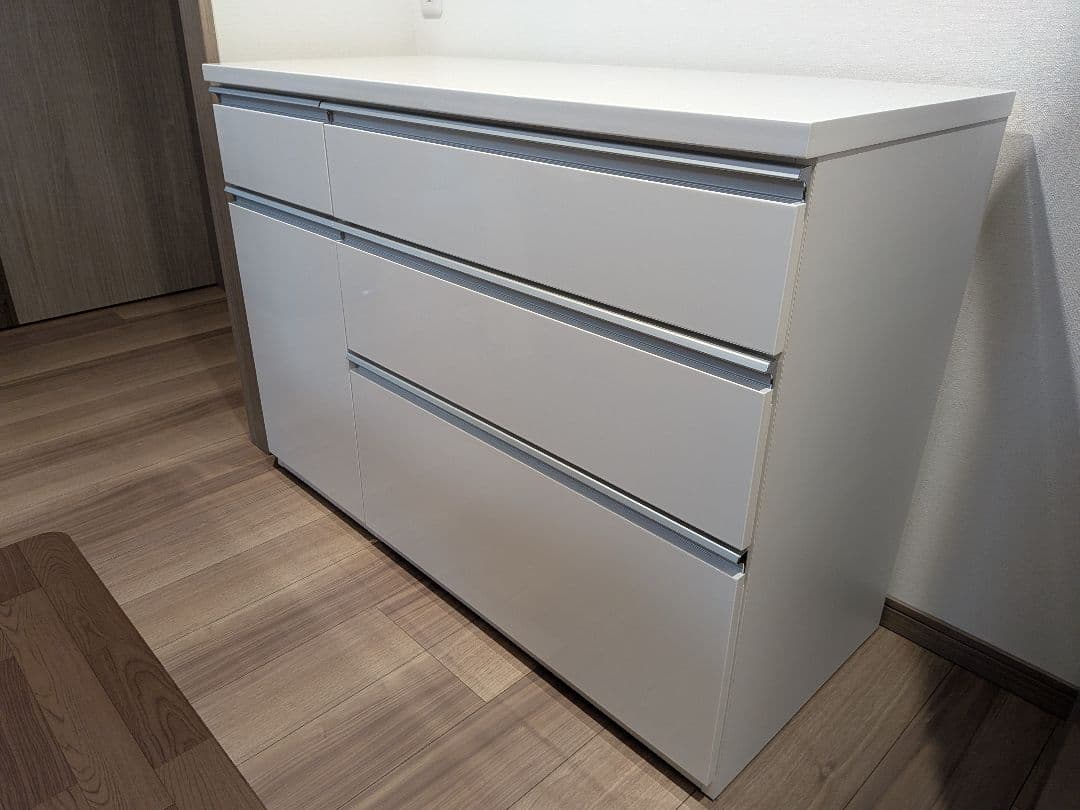 ニトリ キッチンカウンター(キュリー2 120CT WH)