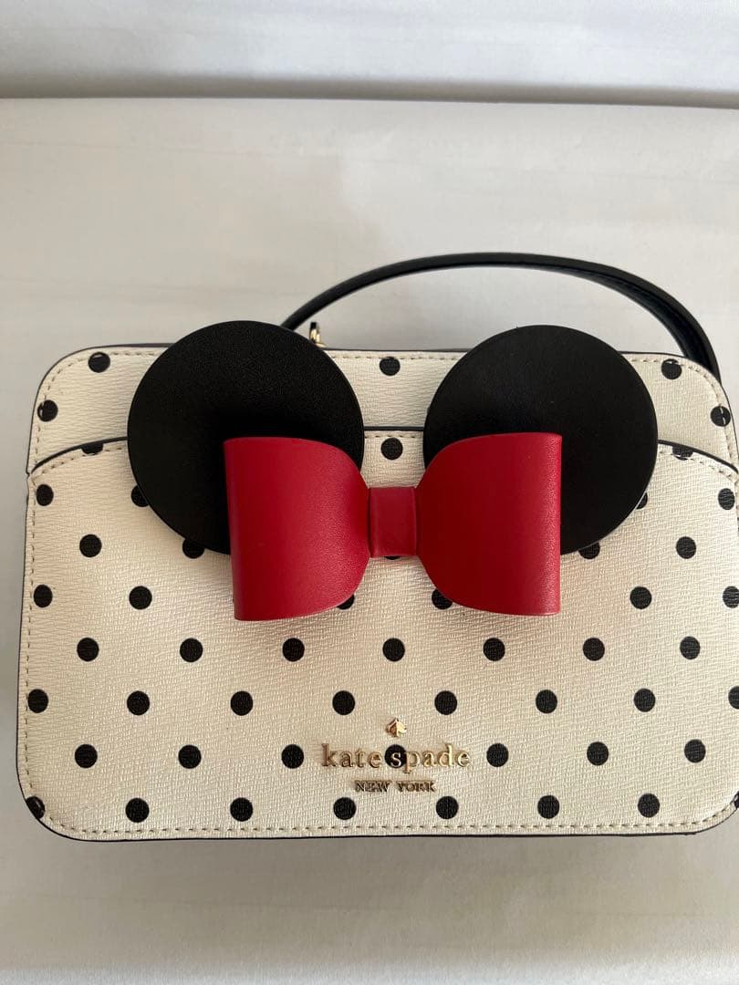 新品)ミニーちゃん　ケイトスペード ショルダーバッグ レディース ホワイト