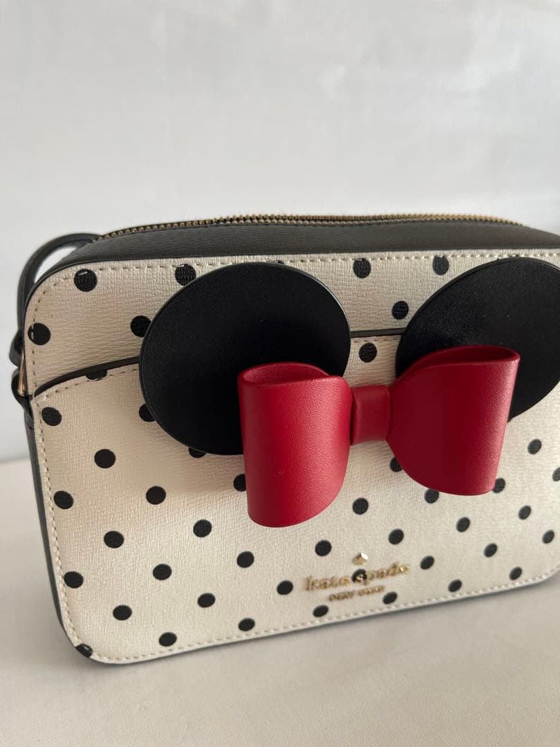 新品)ミニーちゃん　ケイトスペード ショルダーバッグ レディース ホワイト