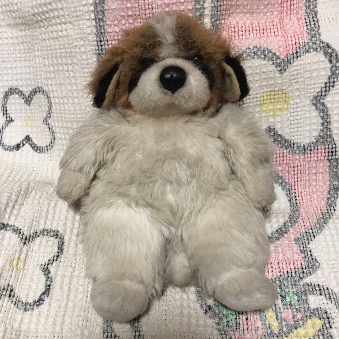 オリエンタルトーイ　セントバーナード　ぬいぐるみ　2コセット 中古品