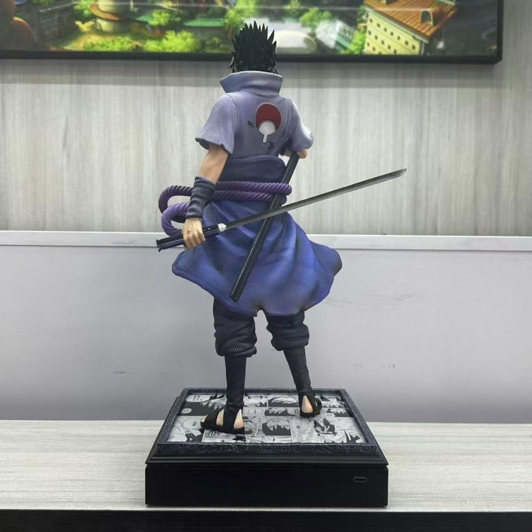 美品NARUTO ナルト 疾風伝 うちはサスケ ガレージキット フィギュア