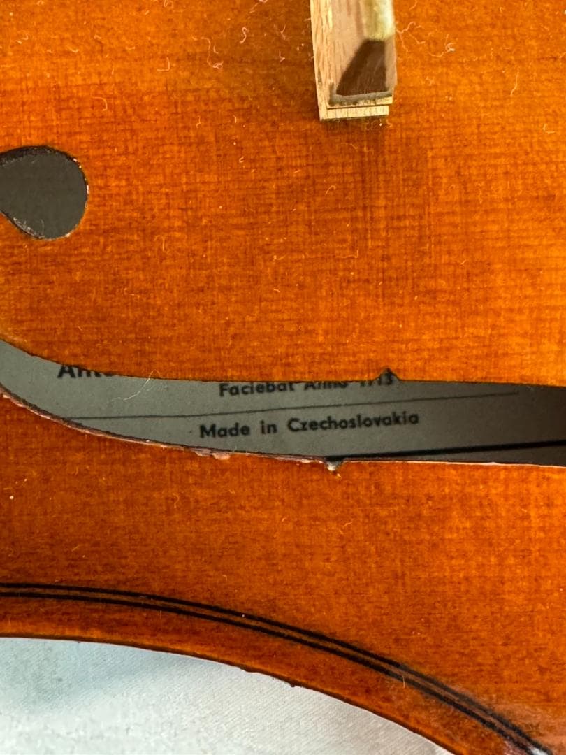 チェコ製 ストラディバリウス バイオリン 4/4 弓 Sugito ケース 一式