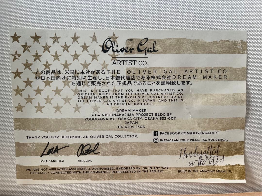 Oliver Gal シャネル　Surfer Girl キャンバスアート