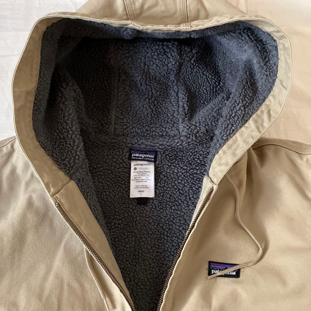 patagonia パタゴニア ラインドキャンバスフーディ 焚き火ジャケット