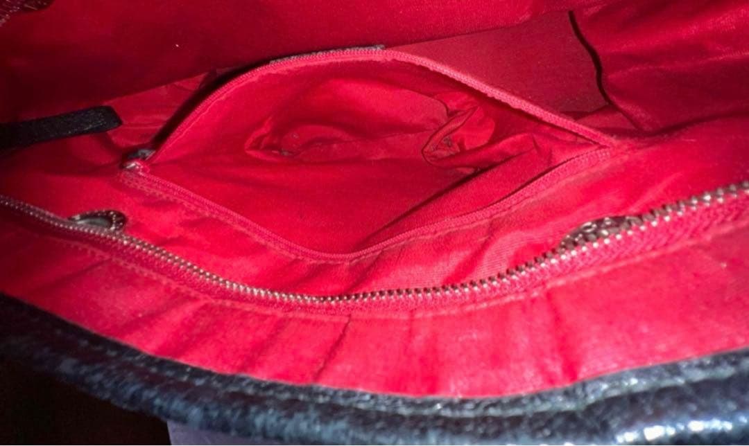 BVLGARI ブラック ショルダーバッグ