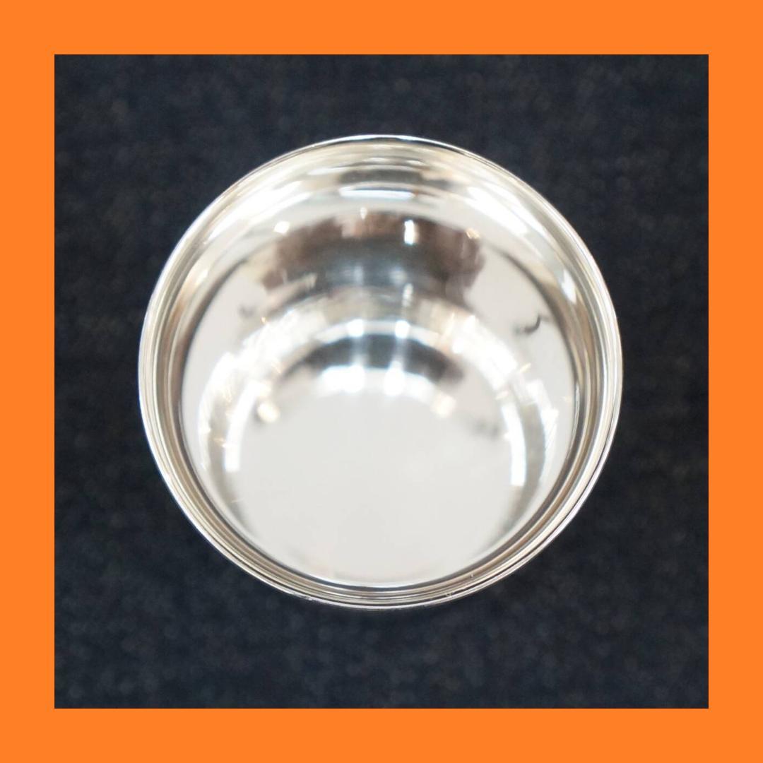 人間国宝 奥山峰石作 純銀 ショットカップ 銀製 グラス silver杯