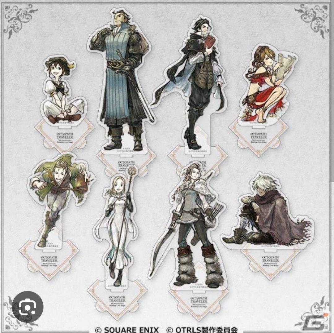 【オクトラ朗読劇】限定アクリルスタンド&レコード