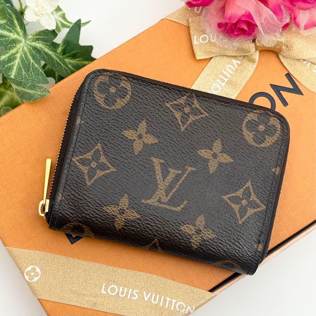 美品 大人気✨ルイヴィトン モノグラム ジッピーパース 小銭入れ ミニ財布