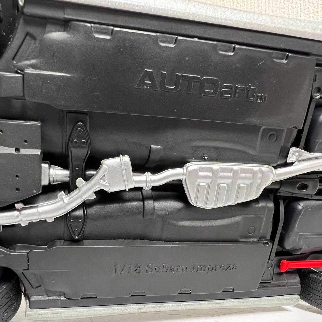 1/18オートアート　スバル　インプレッサWRX STi S204