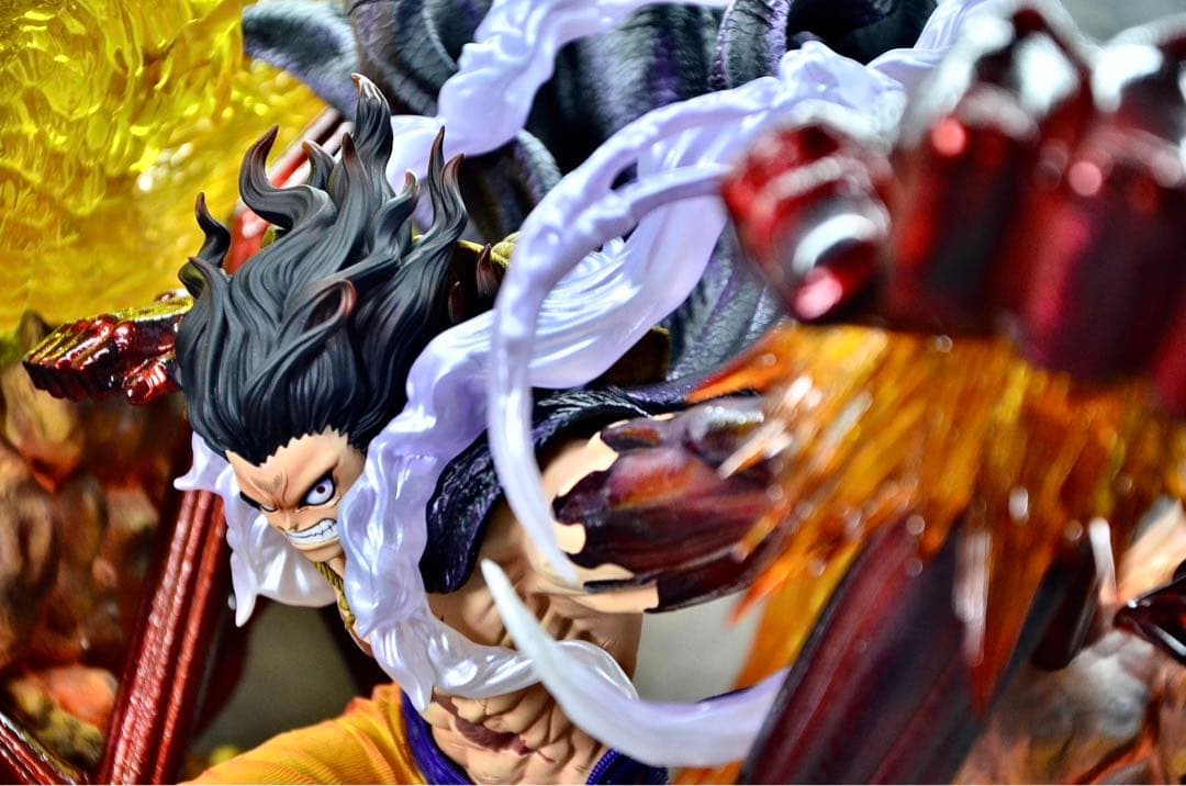 ONE PIECE ワンピース スネークマン ルフィ フィギュア ガレージキット