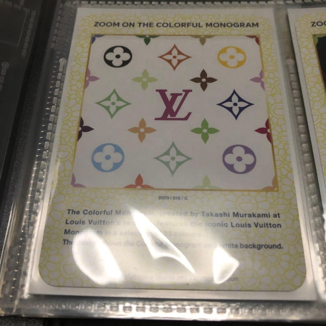 ルイヴィトン　村上隆　トレーディングカード4枚