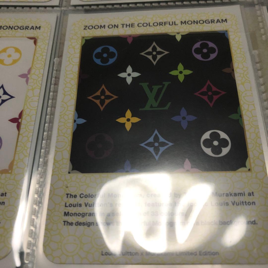 ルイヴィトン　村上隆　トレーディングカード4枚
