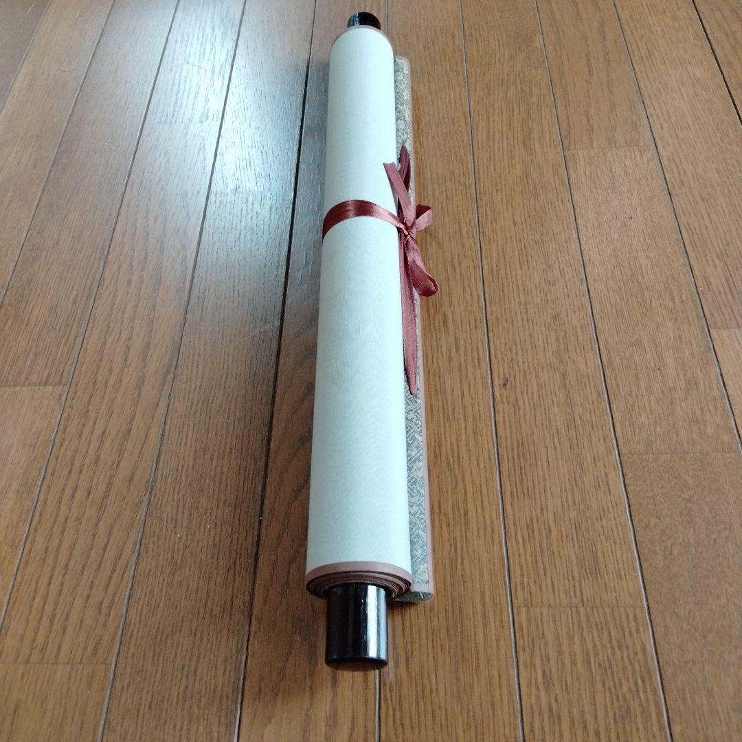 中国骨董水墨画名作【故宮博物院国宝唐寅山水名作刺繍複製、最高級錦緞真絲