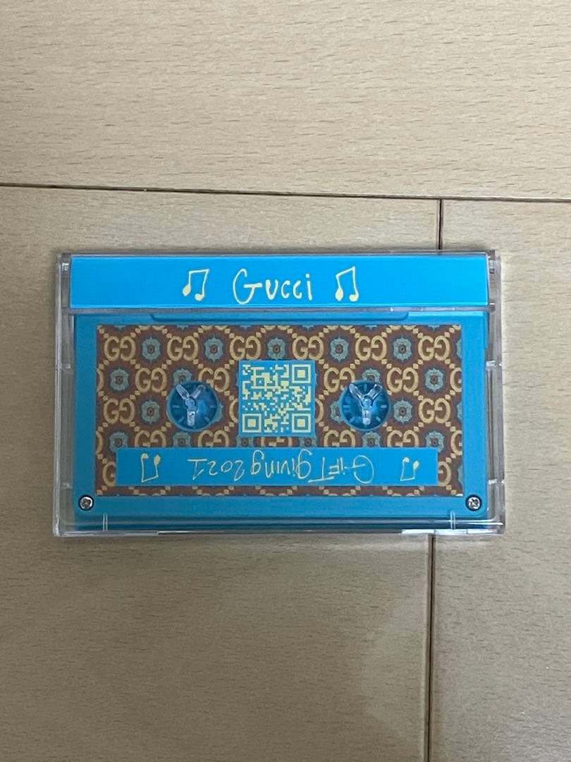 GUCCIグッチ創設100周年記念カセットテープ型USB 非売品ノベルティ