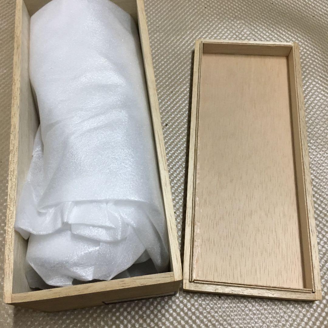 0209　白結晶花入 萩焼 窯元 陶華山 花瓶 フラワーベース