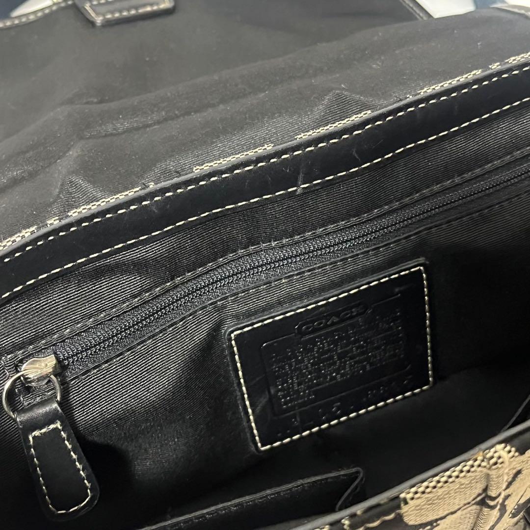 ✨極美品✨　coach ショルダーバッグ　バッグ　キャンバス　シグネチャー