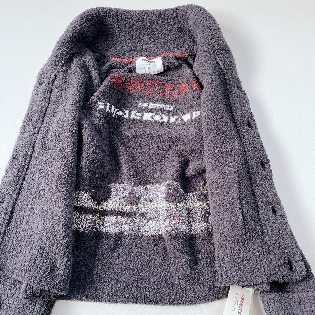 未使用✨gelato pique × PEANUTS スヌーピー　カーディガン