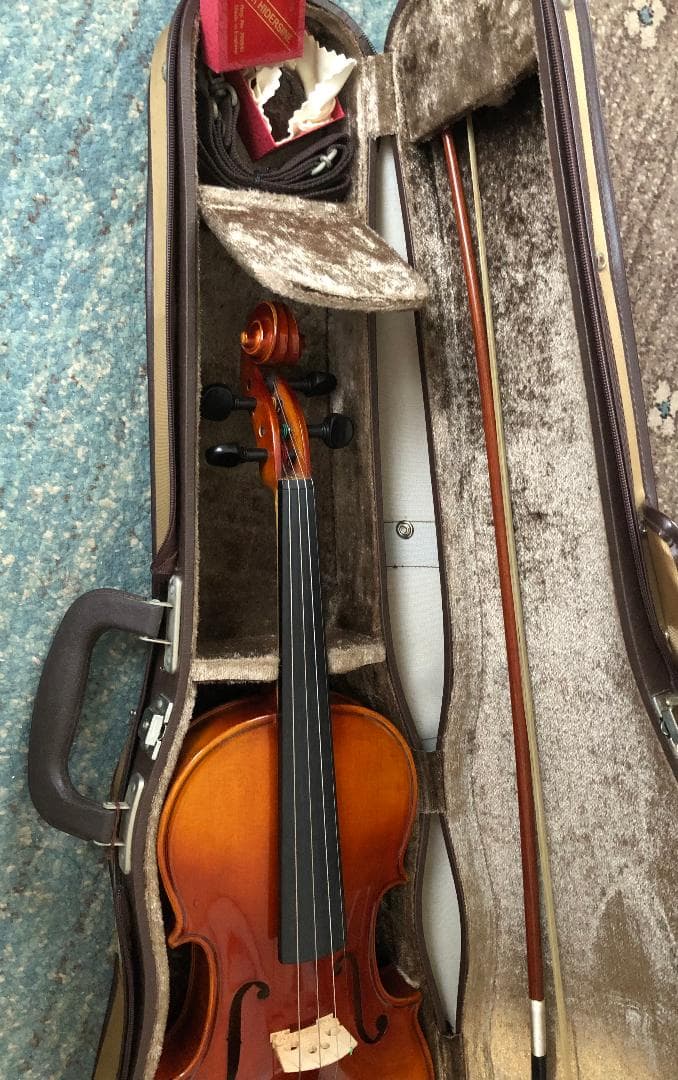 バイオリン スズキ No.300 4/4 1997年製 虎杢 SUGITO弓