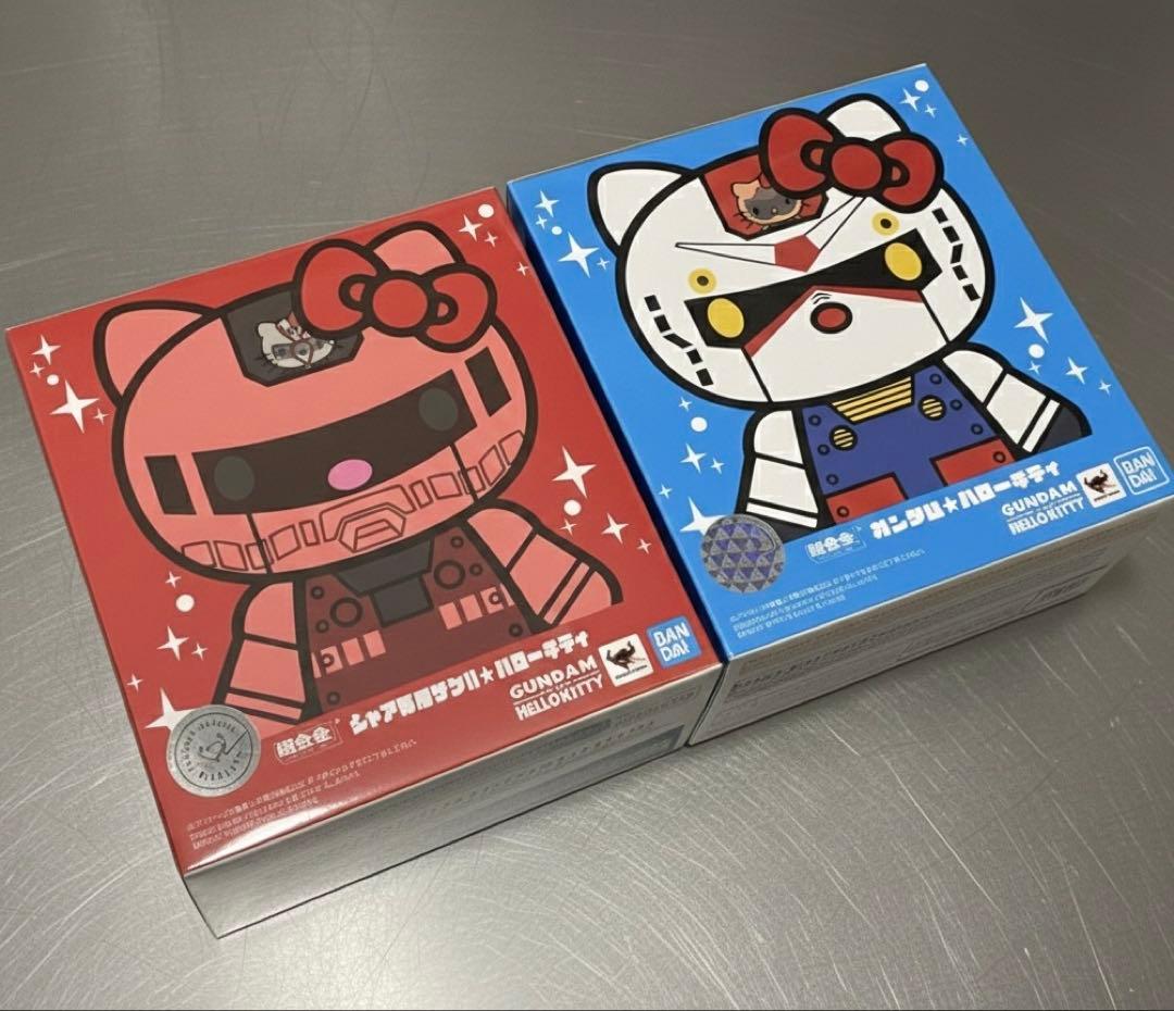 BANDAI SPIRITS 魂ウェブ ガンダム★ハローキティ 2セット ハローキティ/RX-78-2 ガンダム [SD EX-STANDARD] (SD) (ガンプラ