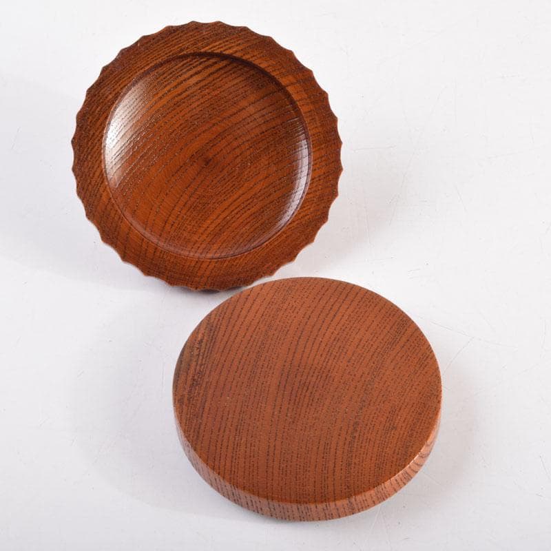 茶道具　山中塗　中村宗悦作　傘香合　共箱　V　8956