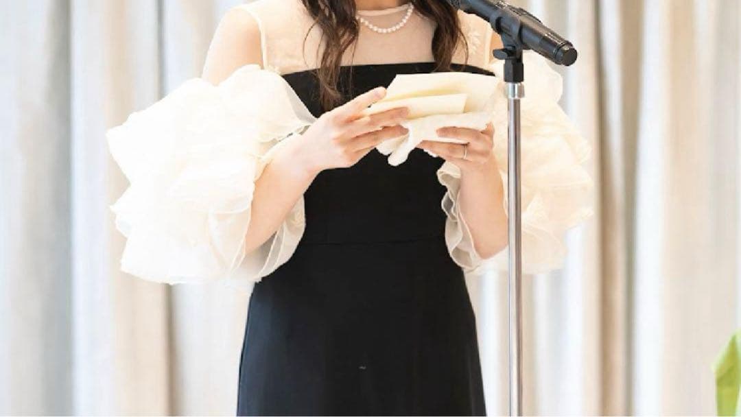 Acka. organdy frill dress オケージョンドレス