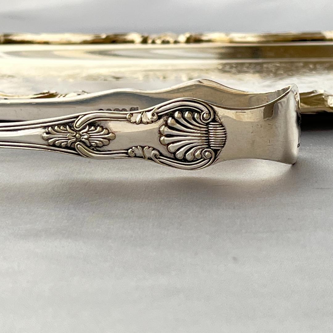 【英国】 キングスパターンのアイストング 【シルバープレート】