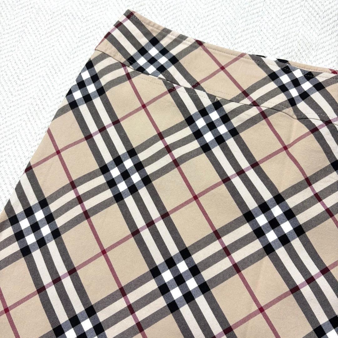 希少サイズ BURBERRY LONDON ノバチェック スカート ストレッチ有