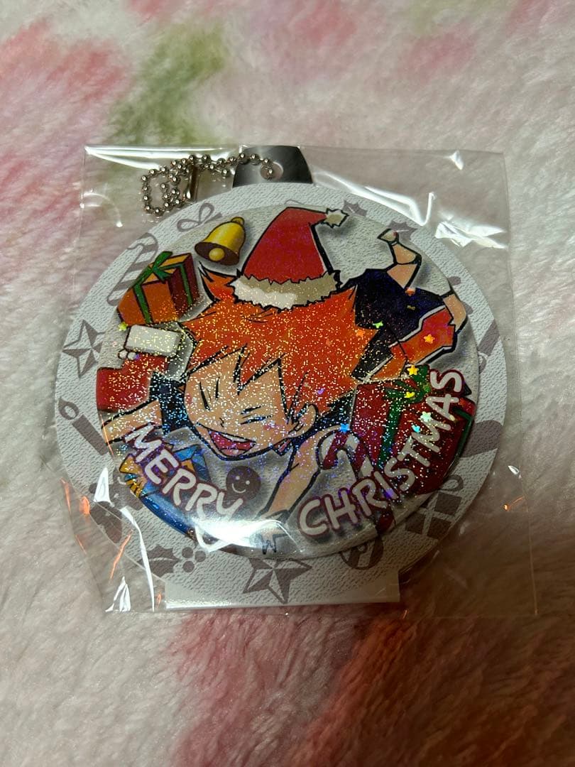 ハイキュー！！クリスマスオーナメント風缶バッジ2019 日向