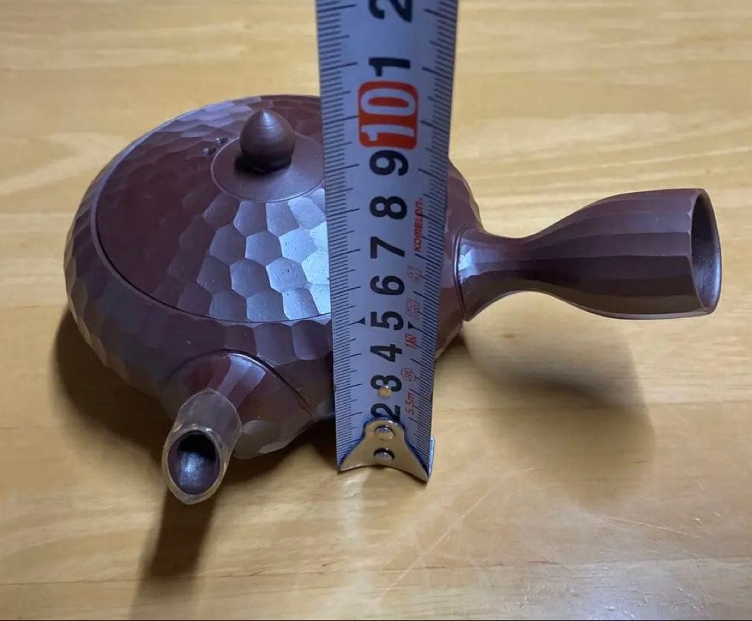 万古焼 手作急須 三代伊呂久作 希少品 ダイヤモンドカット - メルカリ