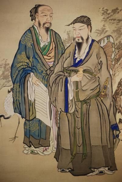 真作/土佐光孚/漢王/高祖/張 良画/絹表装付/布袋屋掛軸HC-10 模写/土佐光貞/宮中美人画/絹表装/布袋屋掛軸HF-791