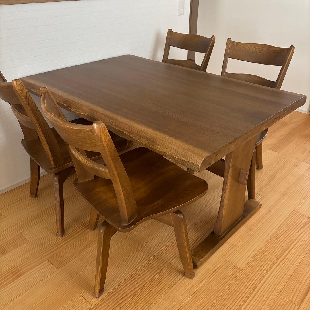 飛騨　イバタインテリア　ダイニングセット　テーブル
