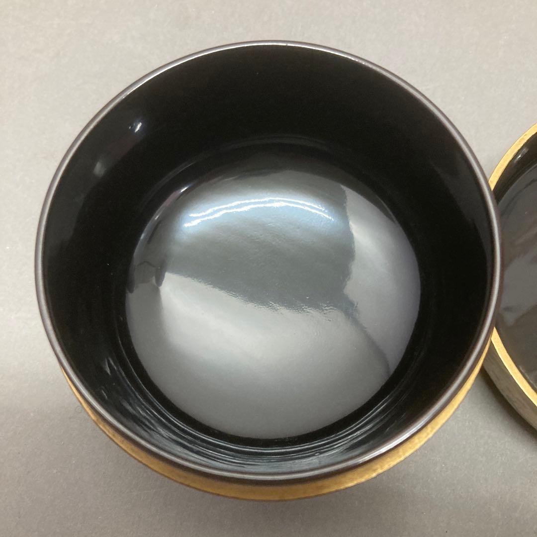 ⭐️茶道具棗平棗鯱蒔絵不染斎書付春次造S119NN