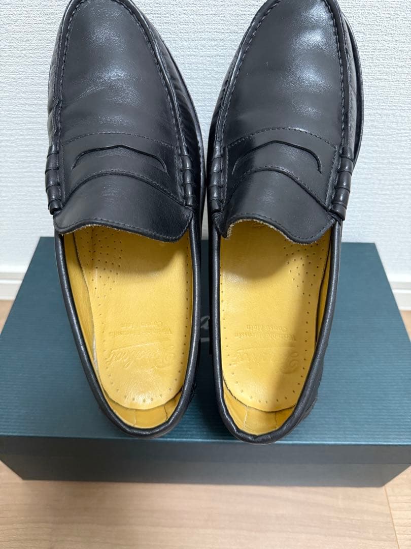 【美品】Paraboot パラブーツ ブライトン ローファー ブラック　uk5