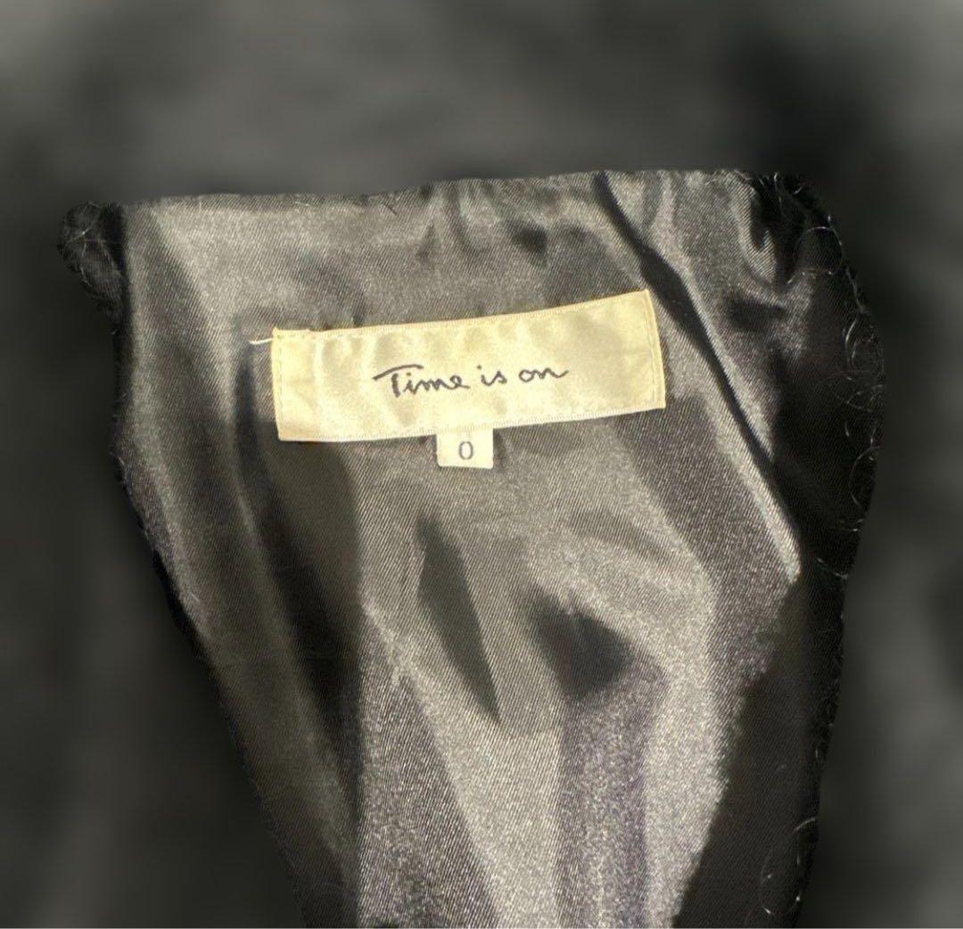 Time is on即完売【SHAGGY MOHAIR JACKET】 サイズ０