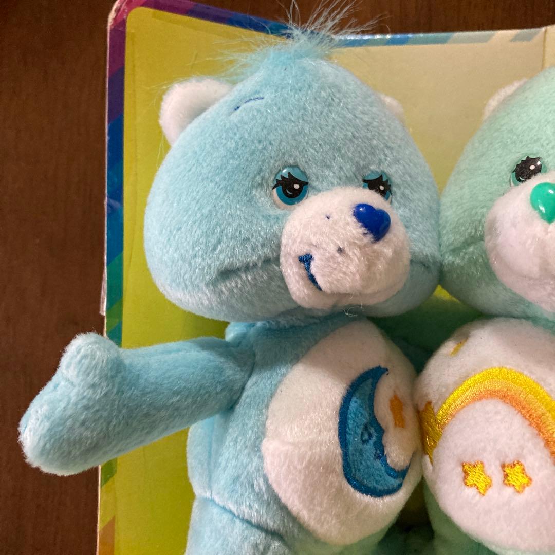 ケアベア ペア 箱付きぬいぐるみ レア 年代物 当時物