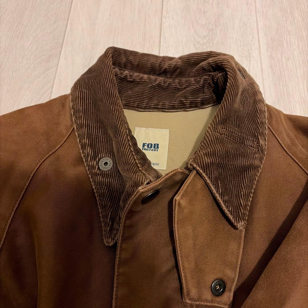 FOB FACTORY ブラウン ジャケット サイズ2 F2361