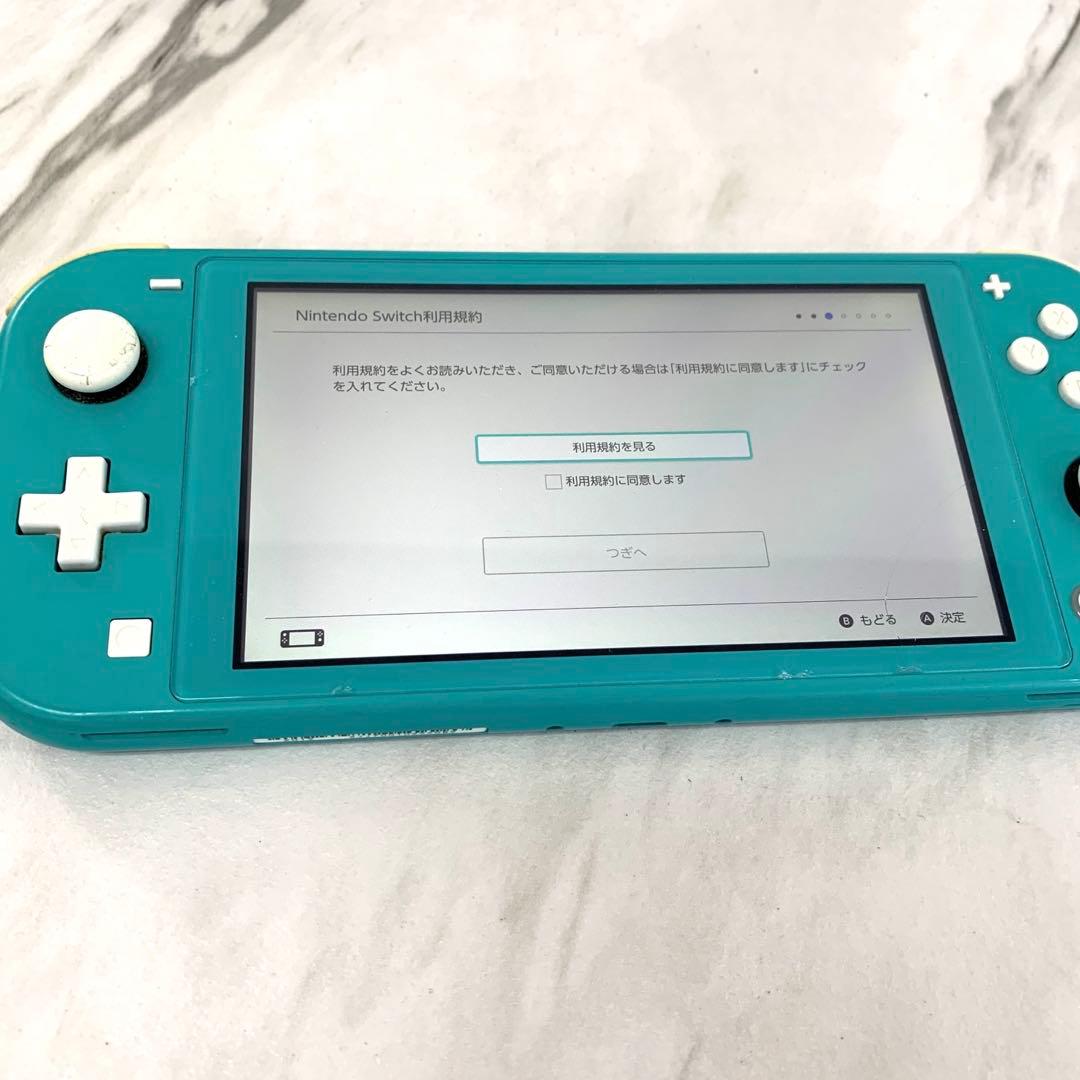 #【初期化済み】ニンテンドースイッチライト　ターコイズ