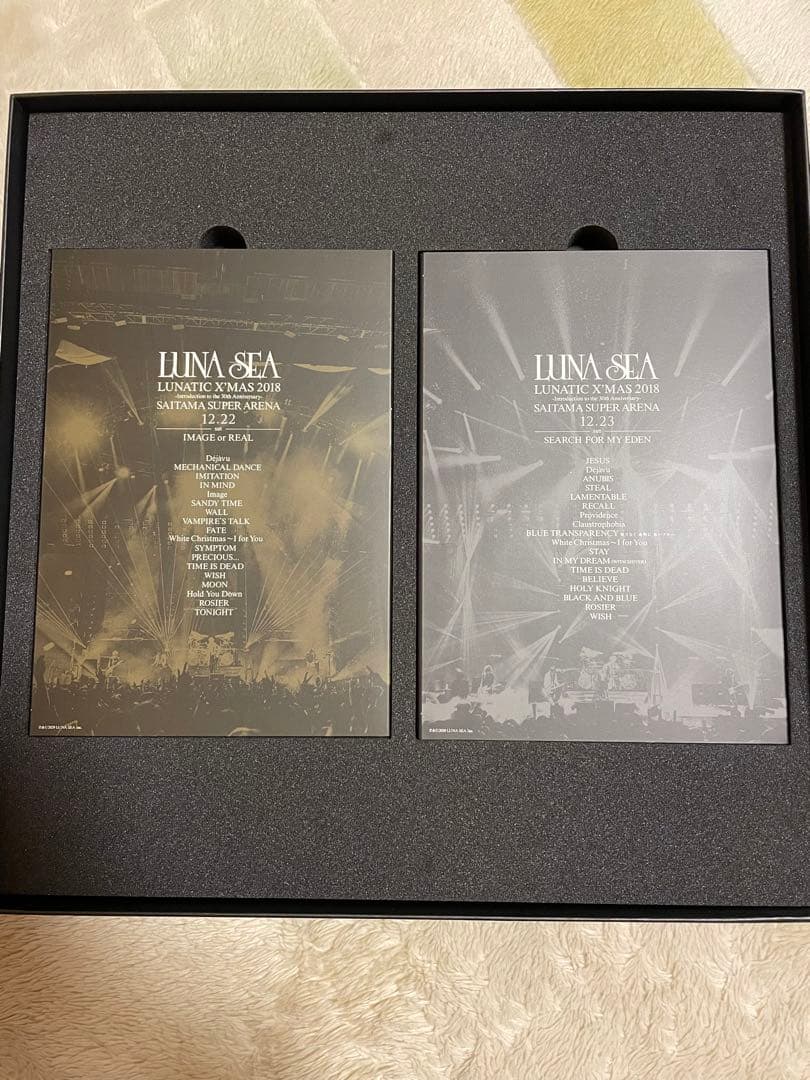 ルナシーLUNA SEA LUNATIC X'MAS 2018 SLAVE限定版