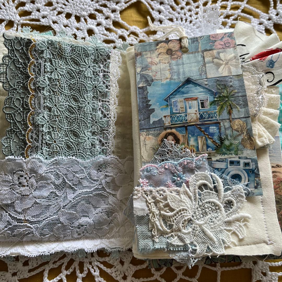 ファブリック　ジャーナル　Summer Garden＊