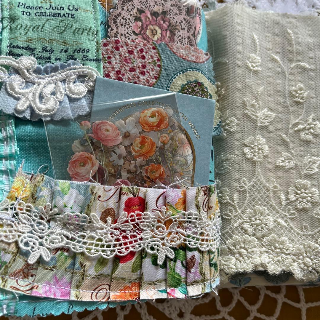 ファブリック　ジャーナル　Summer Garden＊