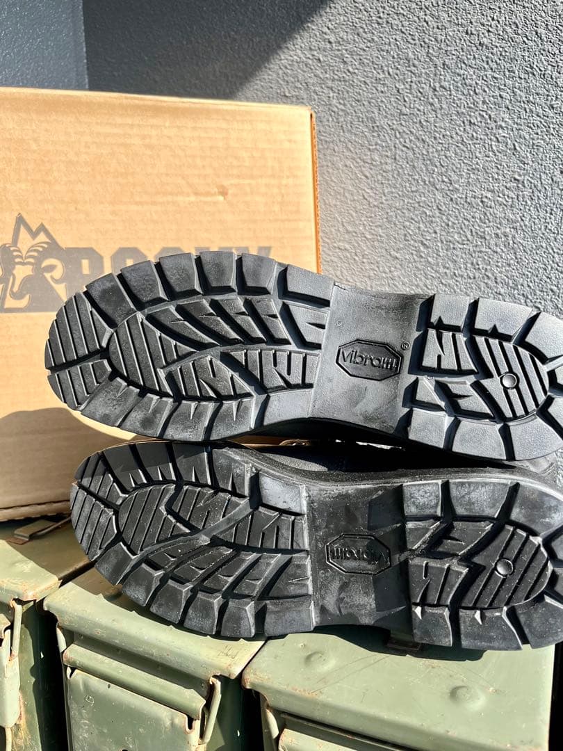 米軍放出未使用品Rocky社 米国製タクティカルブーツスチールトゥ入り