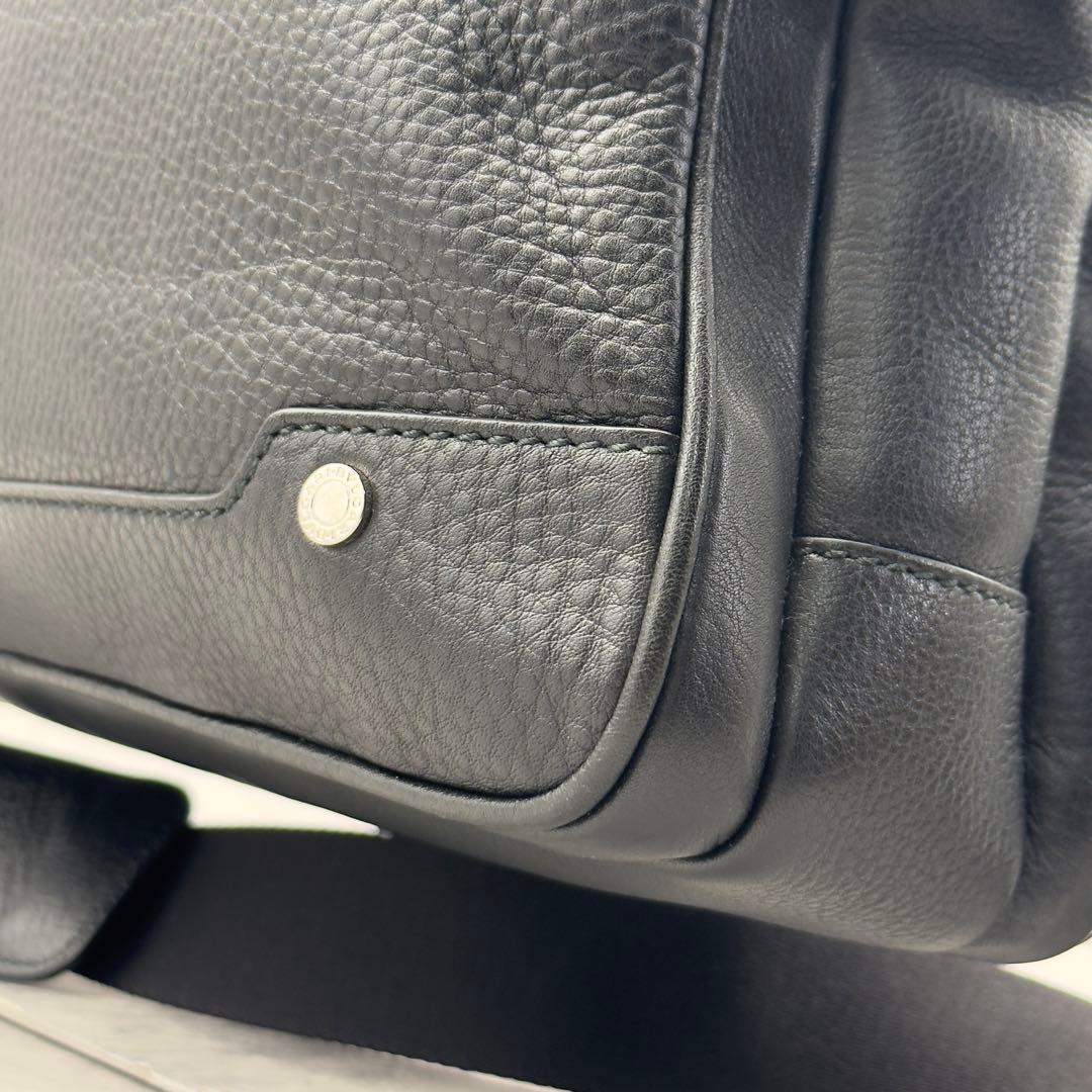 極美品✨ BVLGARI ブルガリ アーバン2way ビジネスバッグ 本革 黒